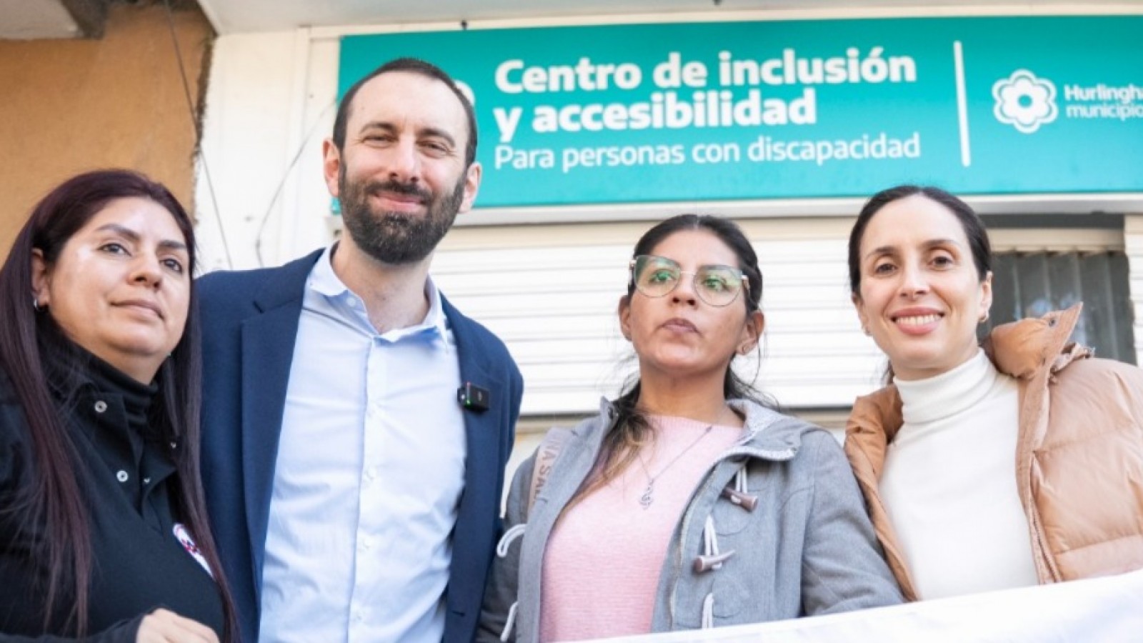 Selci junto a Flor Lampreabe inauguraron el Centro de Inclusión y Accesibilidad para personas con discapacidad en Hurlingham