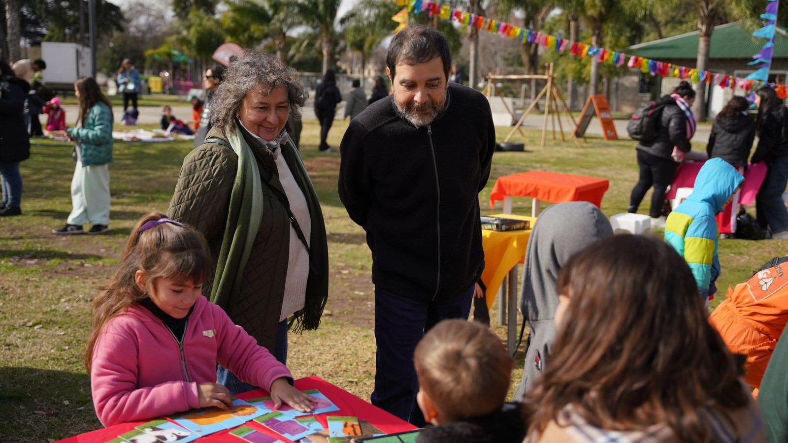 Familias de todos los barrios disfrutaron las vacaciones de invierno en San Martín