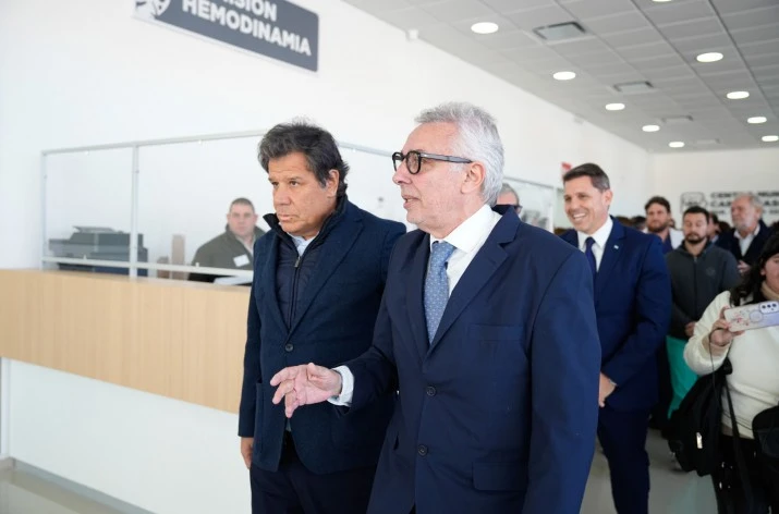 Julio Zamora inauguró el Hospital Municipal de Medicina Cardiovascular "Dr. Genaro Serantes" en Tigre centro