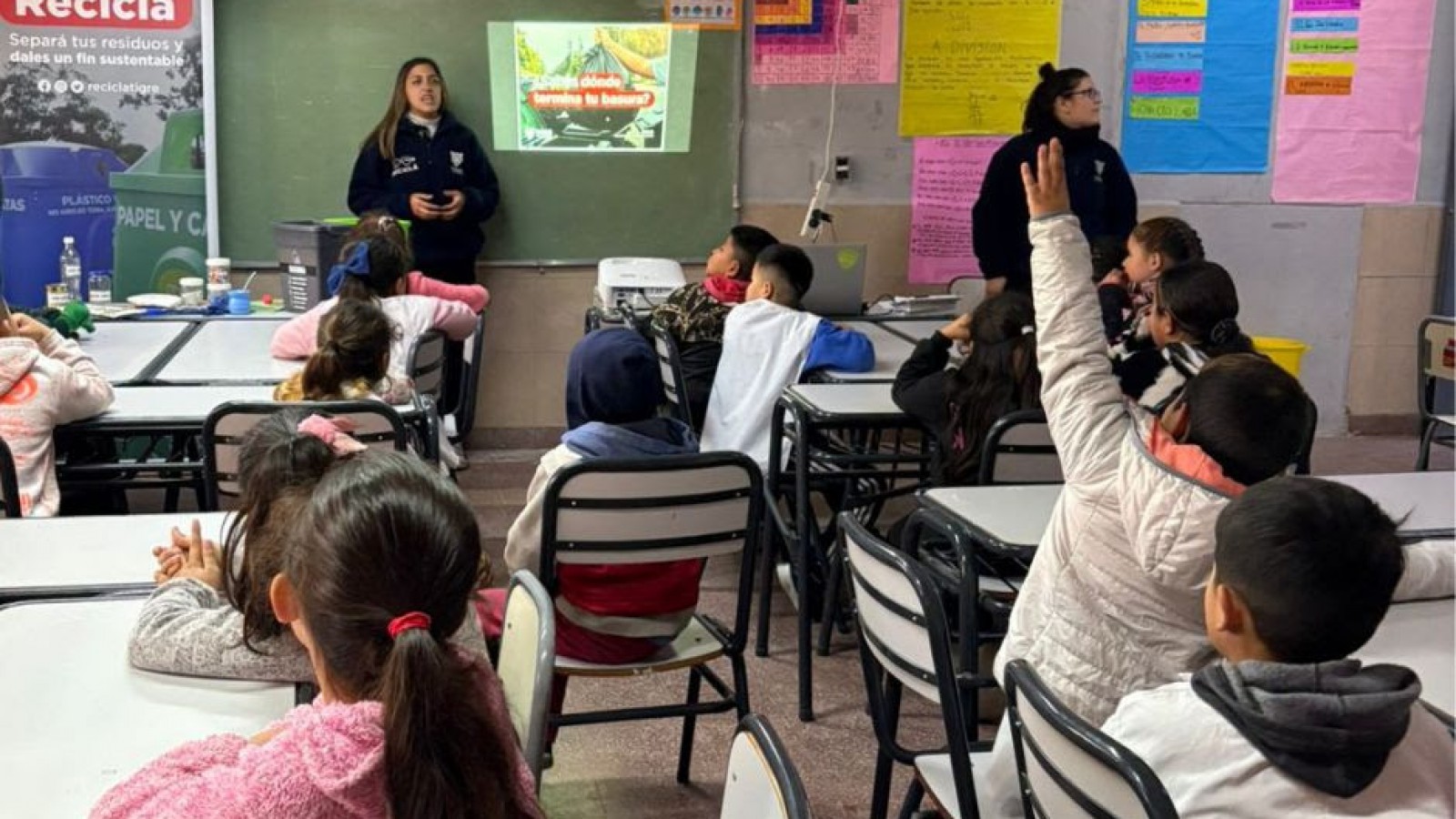 El Municipio de Tigre continúa promoviendo la educación ambiental en escuelas del distrito