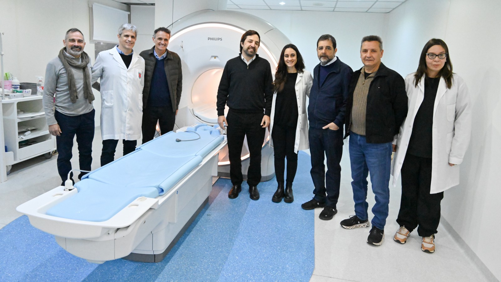 Moreira, Kreplak y Katopodis presentaron nuevo equipamiento para el Hospital Eva Perón de San Martín