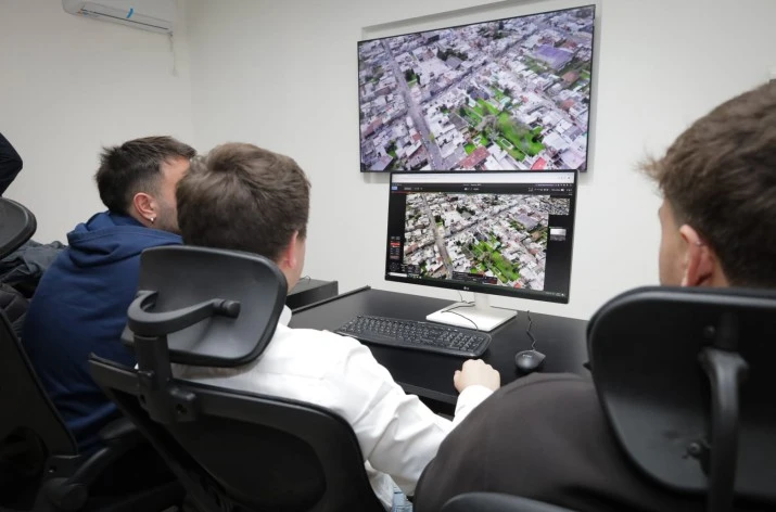 Pergamino incorporó drones inteligentes de última generación para reforzar la seguridad