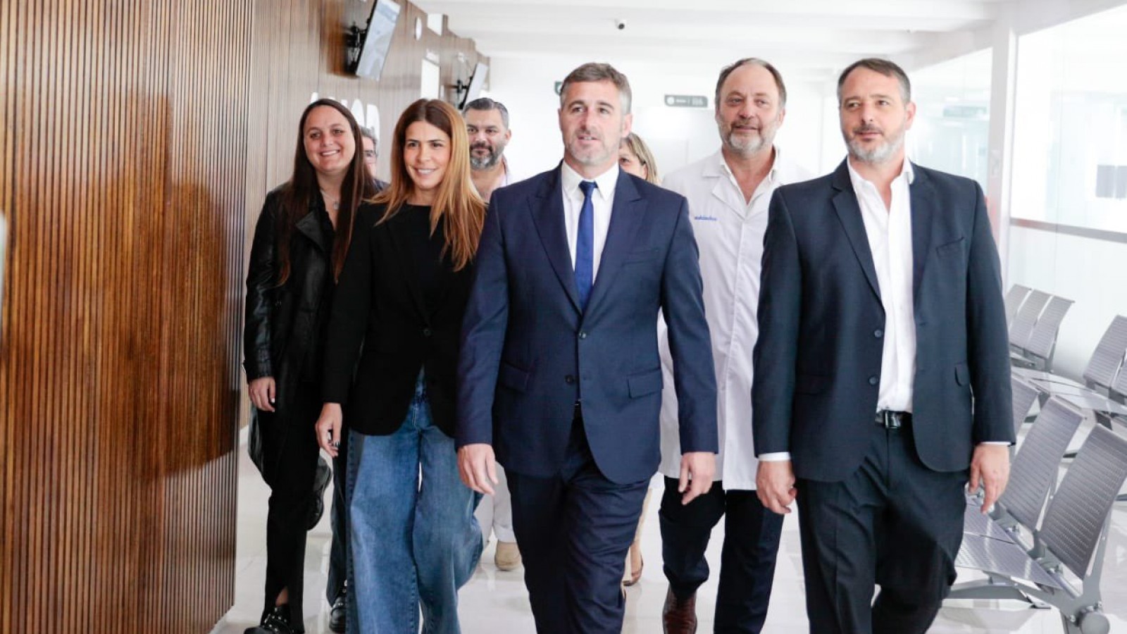 Achával recorrió la ampliación del Hospital Central de Pilar y cuestionó la política de salud de Milei