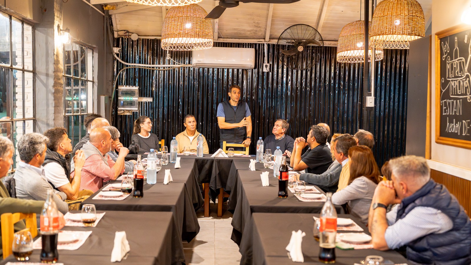 Manuel Passaglia en San Pedro: "La ciudad puede volver a brillar con una integración entre lo público y lo privado"