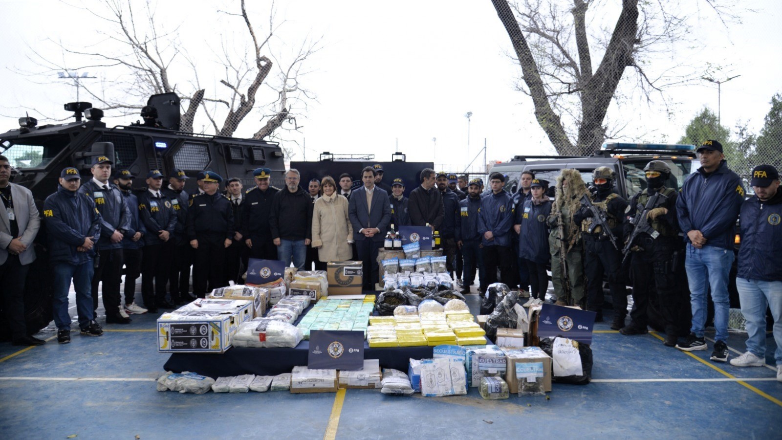 Junto a Bullrich, Álvarez destacó la lucha del Gobierno nacional contra la inseguridad en la provincia