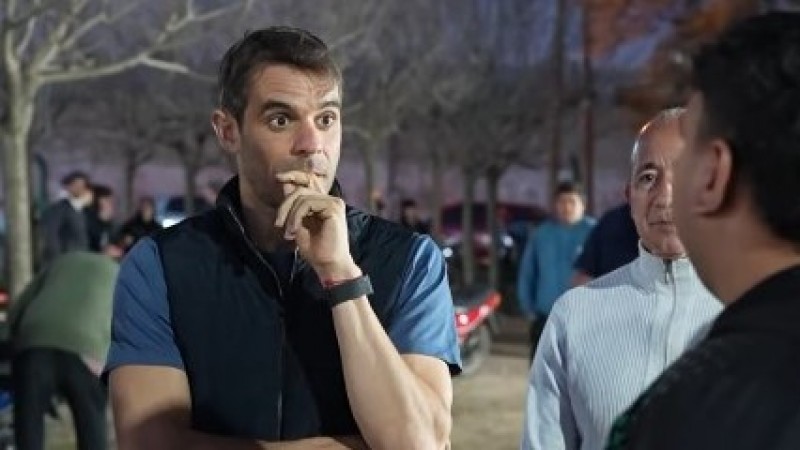 Manuel Passaglia y Mauro Rasio visitaron el Club Defensores Unidos de San Pedro