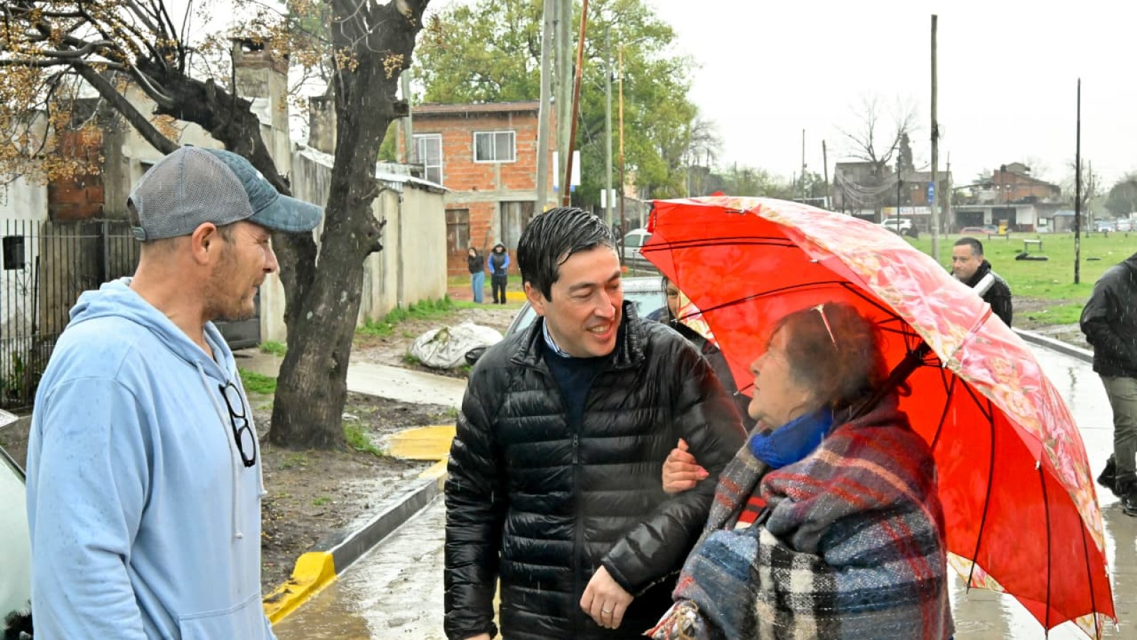 Avanzan las pavimentaciones en el barrio Rodríguez de Grand Bourg