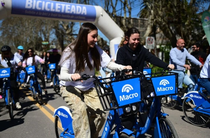 Volvieron las Bicis a Escobar: 180 unidades y 32 estaciones para promover la movilidad sustentable
