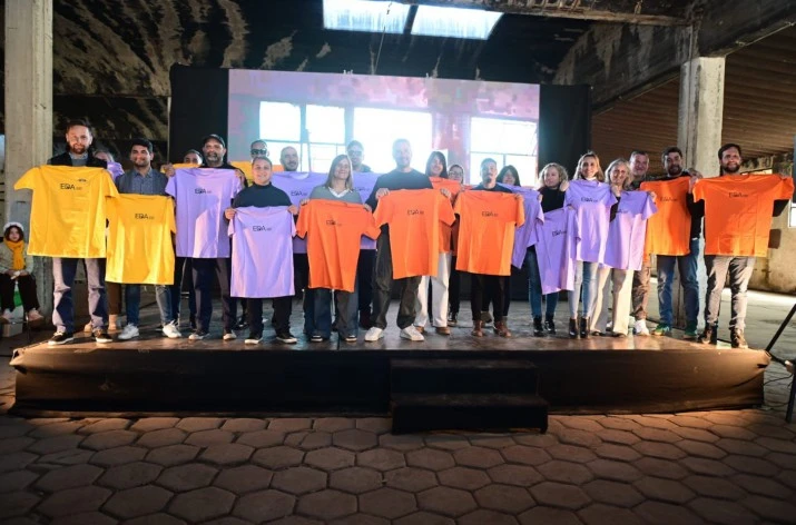 Ariel Sujarchuk acompañó los avances del proyecto Escobar Distrito de Arte
