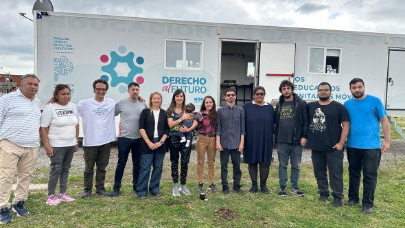 El Centro Socioeducativo y Comunitario Móvil llegó a Zárate para fortalecer la revinculación estudiantil