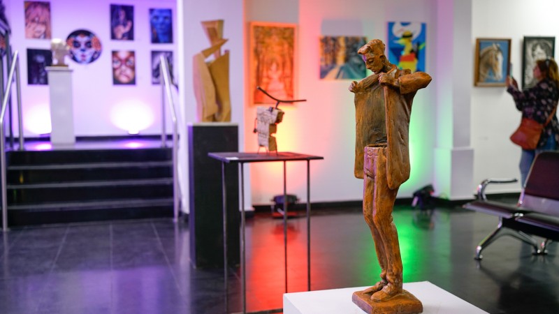 Décima muestra Arte & Inclusión en Escobar: se puede visitar y votar hasta el 2 de octubre en el HCD