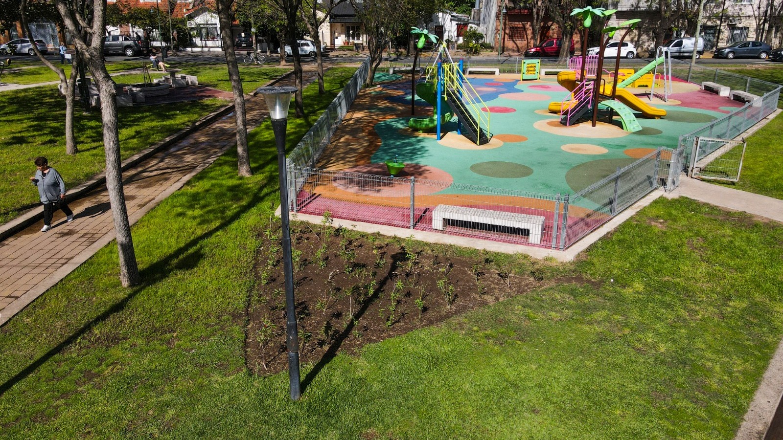 San Isidro lleva adelante un plan de revalorización de plazas y parques para que vecinos disfruten el espacio público