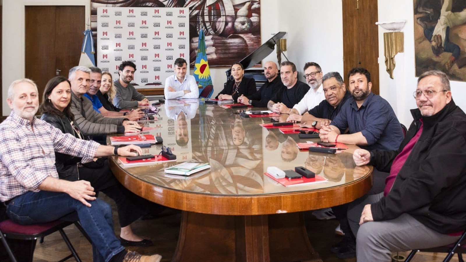Lucas Ghi se reunió y confirma su equipo de gabinete municipal