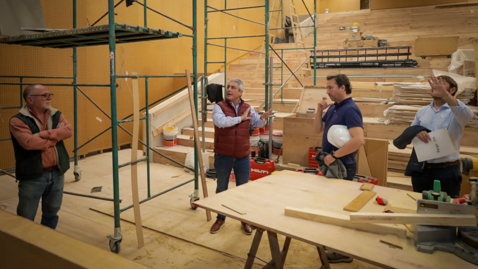 El Teatro San Martín de Pergamino avanza en su recuperación y se acerca a la reapertura