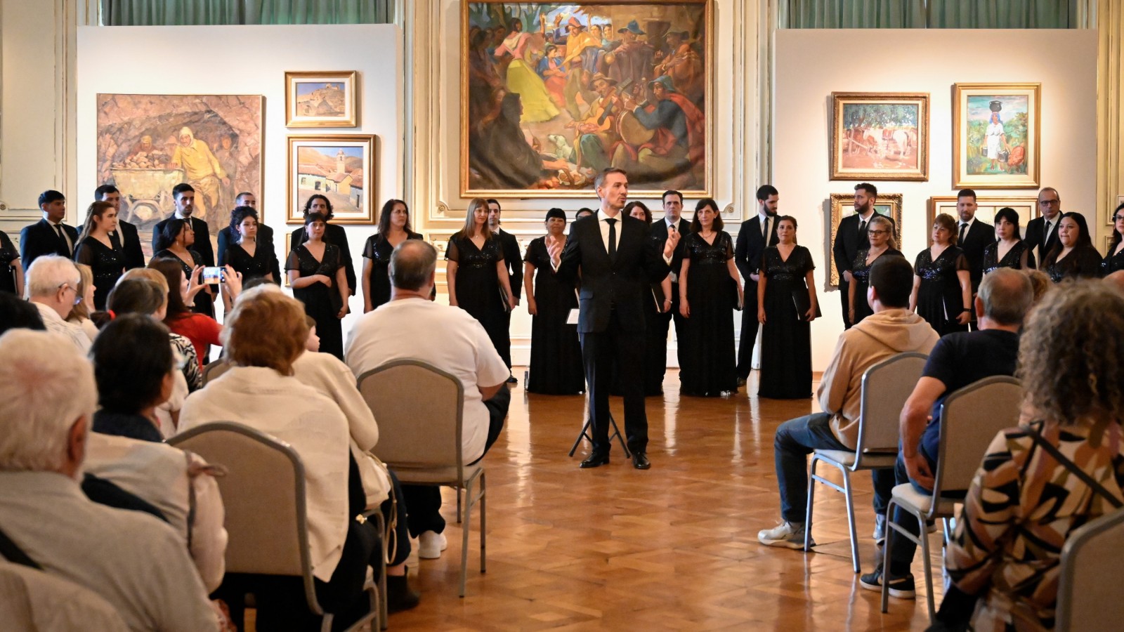 El Museo de Arte Tigre fue escenario de un concierto del Coro del Fin del Mundo