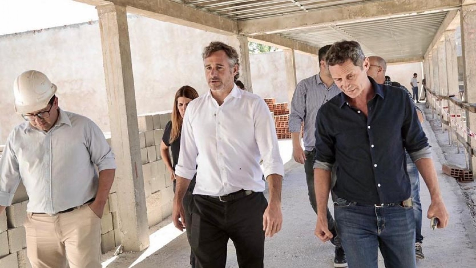 Pilar: avanza la construcción del nuevo edificio de la Escuela Secundaria N° 25 en Pinazo