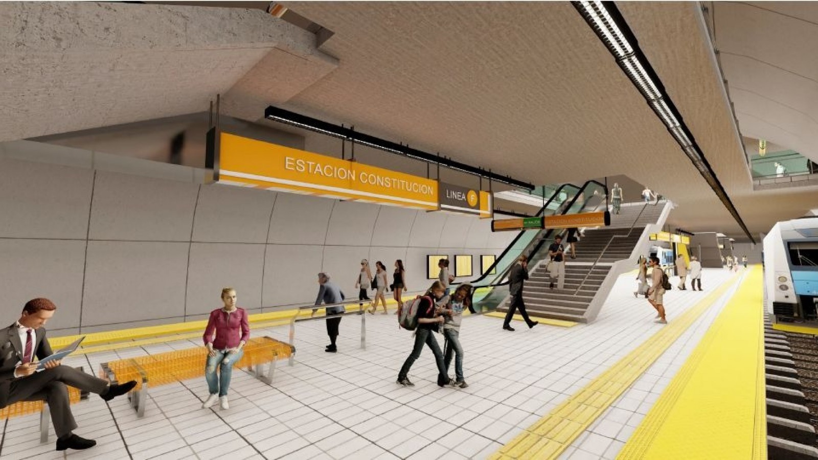 Después de 25 años se pone en marcha una nueva línea de subte: La Ciudad lanzó la licitación para construir la línea F