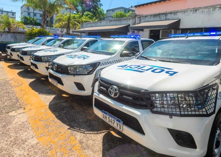 Juan Andreotti y autoridades de Policía supervisaron 8 nuevas patrullas para San Fernando