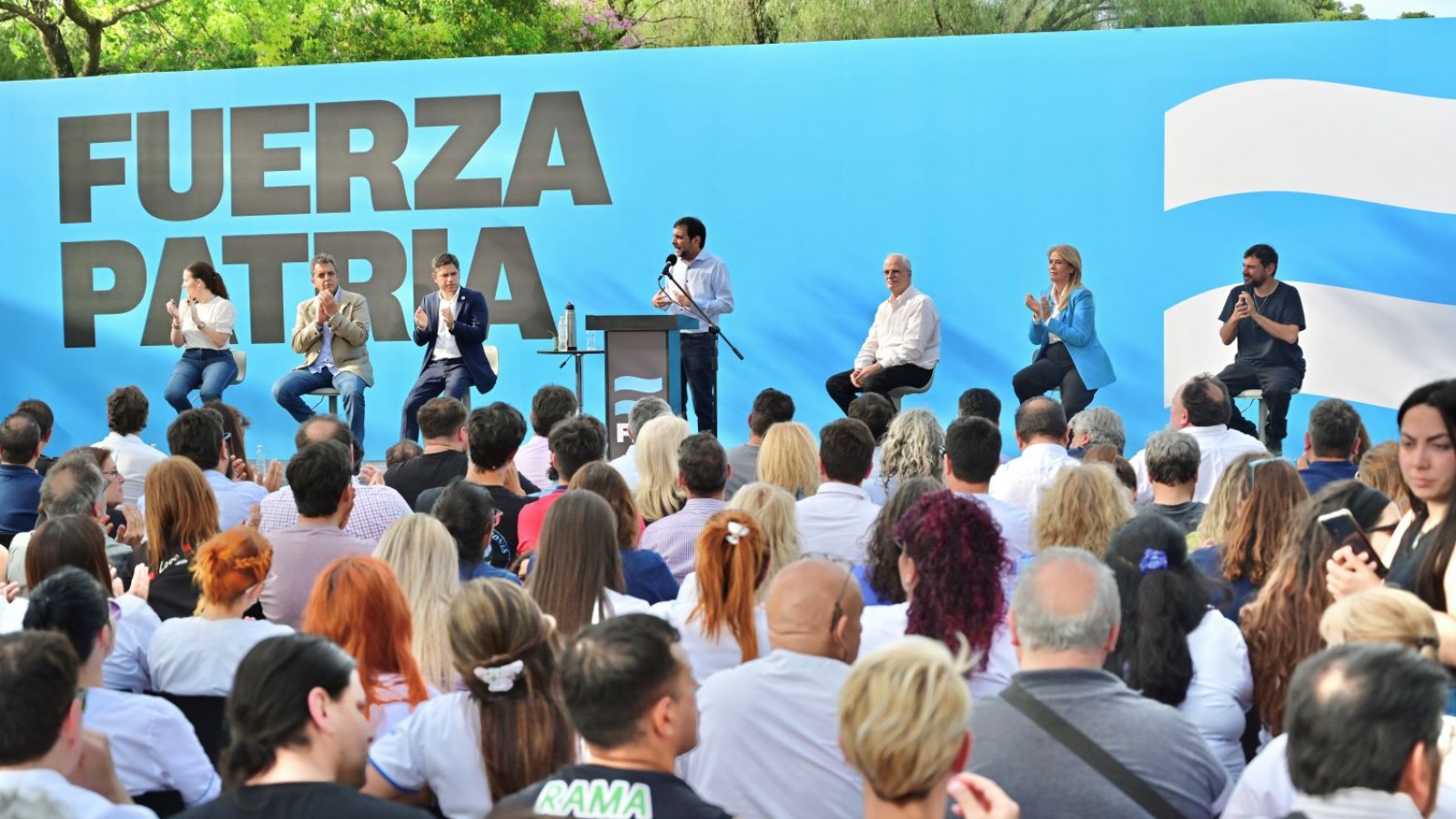 Kicillof, Katopodis y Moreira cerraron la campaña de Fuerza Patria en San Martín