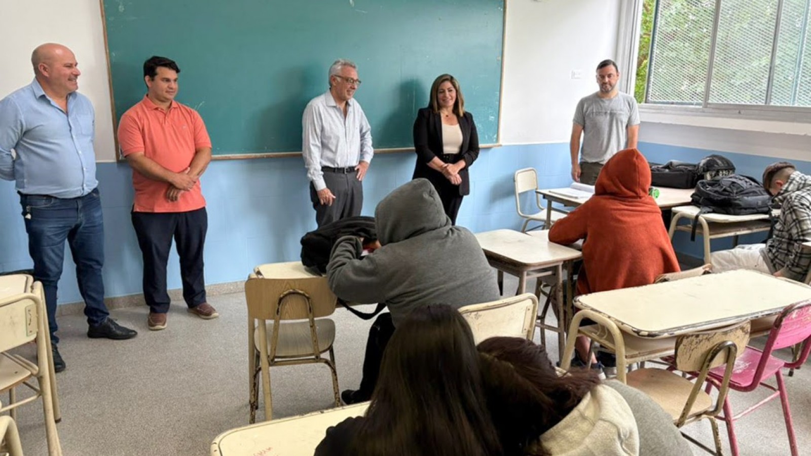Julio Zamora en General Pacheco: "La escuela pública es el núcleo del crecimiento de nuestra comunidad"