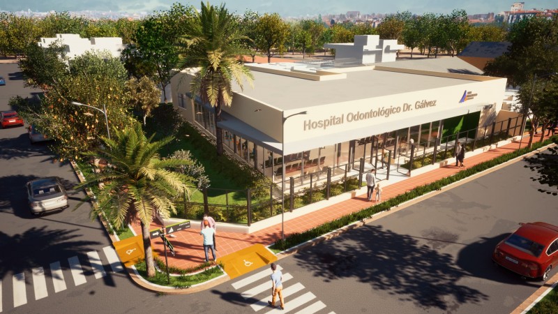 Juan Andreotti mostró cómo será el nuevo Hospital Odontológico Municipal de San Fernando