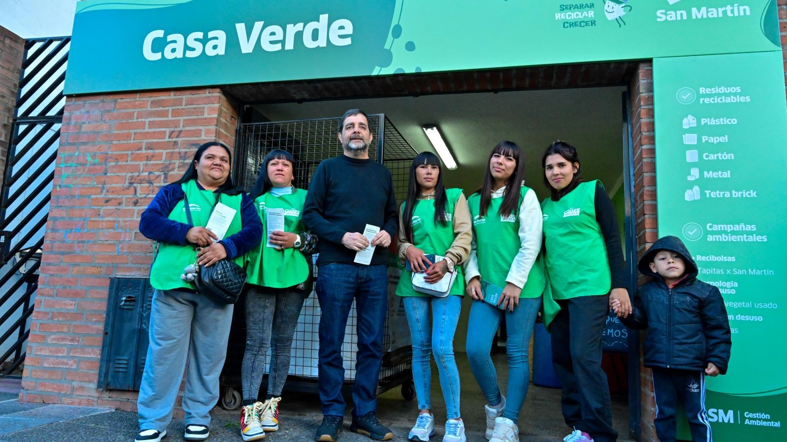 Educación ambiental: Fernando Moreira inauguró la Casa Verde de Villa Ballester