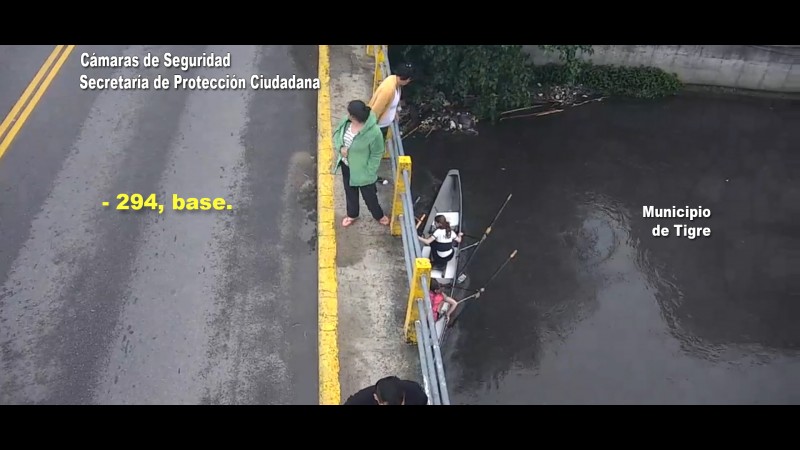 Dramático rescate náutico sobre el río Reconquista luego un eficiente accionar del COT