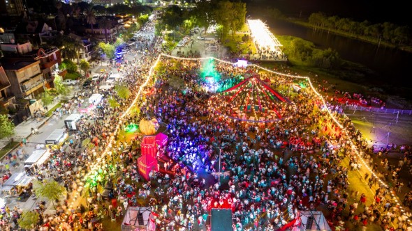 Miles de personas disfrutaron de un nuevo Halloween en San Nicolás