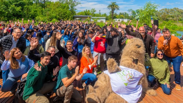 700 estudiantes de San Fernando se comprometieron a cuidar el medio ambiente