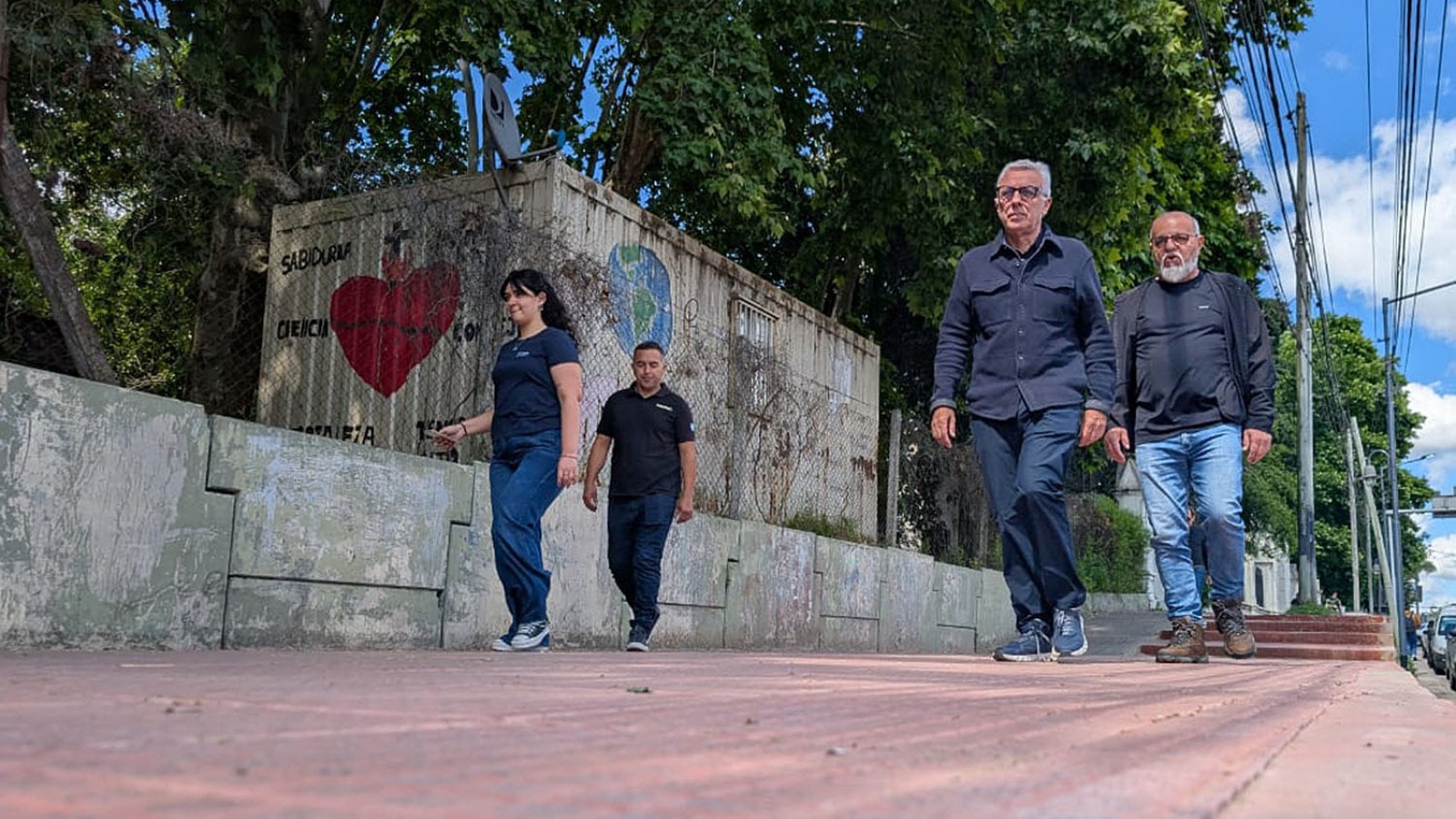 El Plan Municipal de Veredas Comerciales continúa desarrollándose en más puntos de Tigre