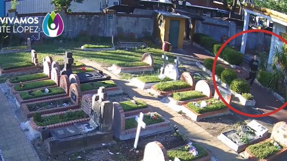 De las tumbas a las rejas: Ladrón de cementerios capturado gracias a la Inteligencia Artificial en Vicente López