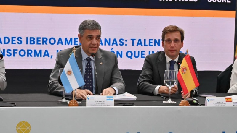 La Ciudad refuerza su liderazgo internacional: Jorge Macri presidirá la Unión de Ciudades Capitales Iberoamericanas junto al Alcalde de Madrid