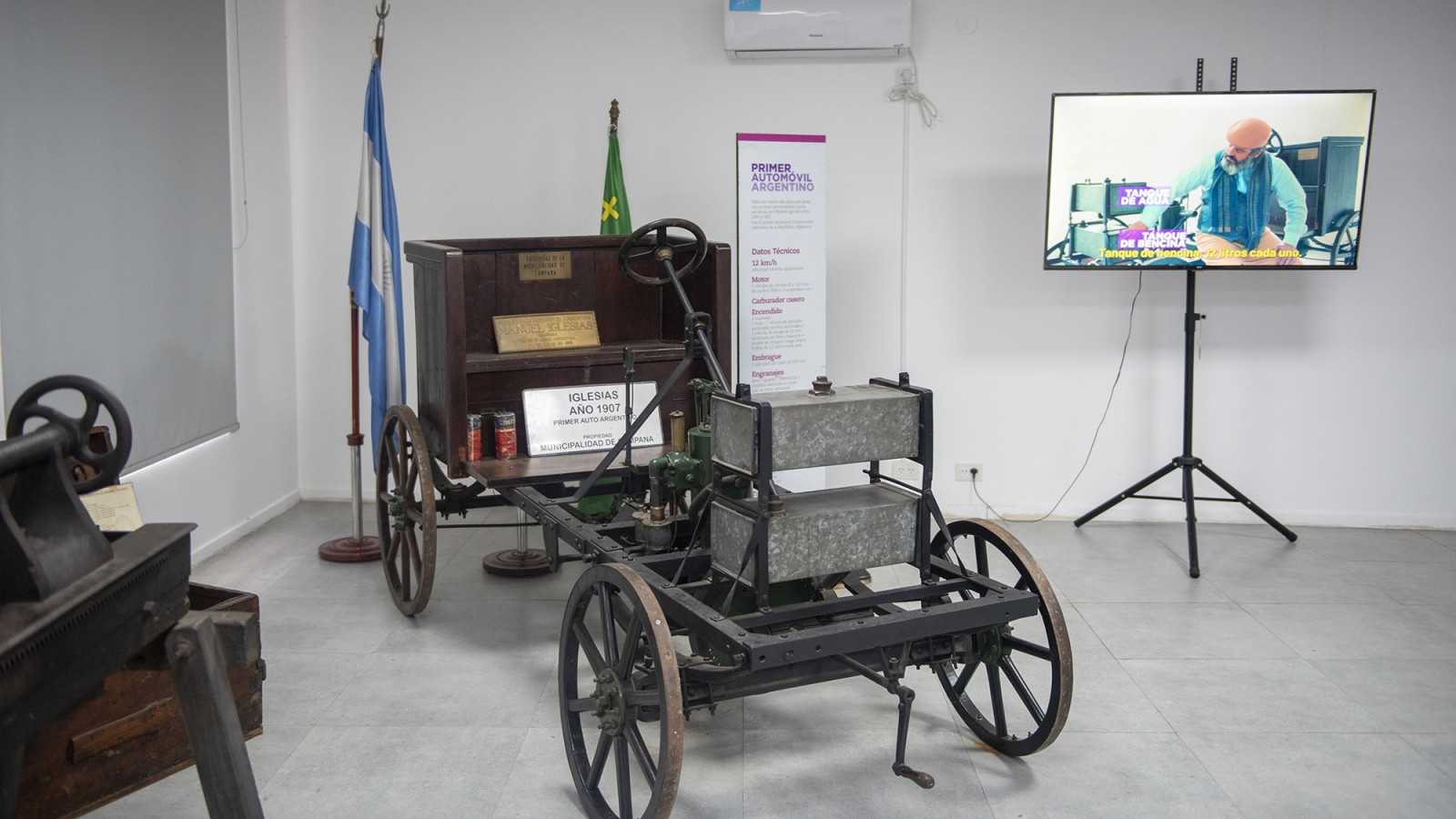 Hace 50 años, Campana era declarada "Cuna del Primer Automóvil Argentino"