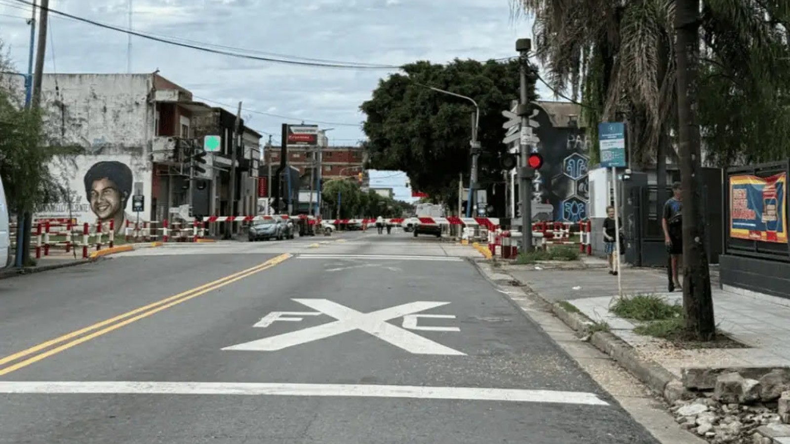 Barreras bajas en Escobar por un conflicto entre trabajadores y el Gobierno Nacional