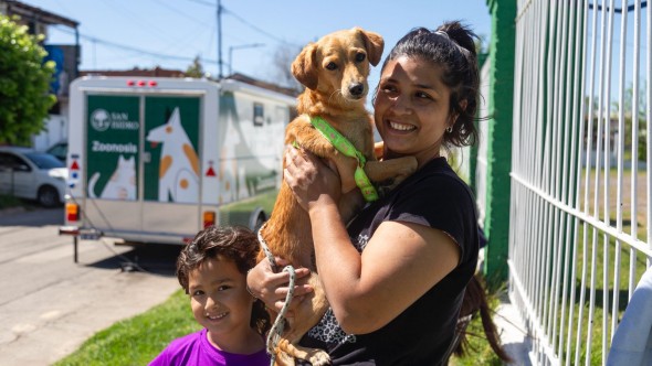 San Isidro incorporó un nuevo tráiler quirúrgico para castraciones y vacunaciones gratuitas