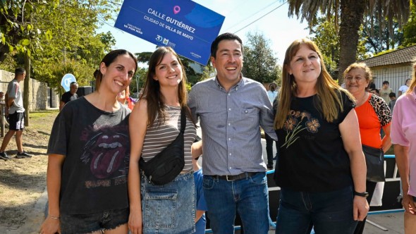 Una nueva obra clave para la conectividad en Malvinas Argentinas: calle Gutiérrez