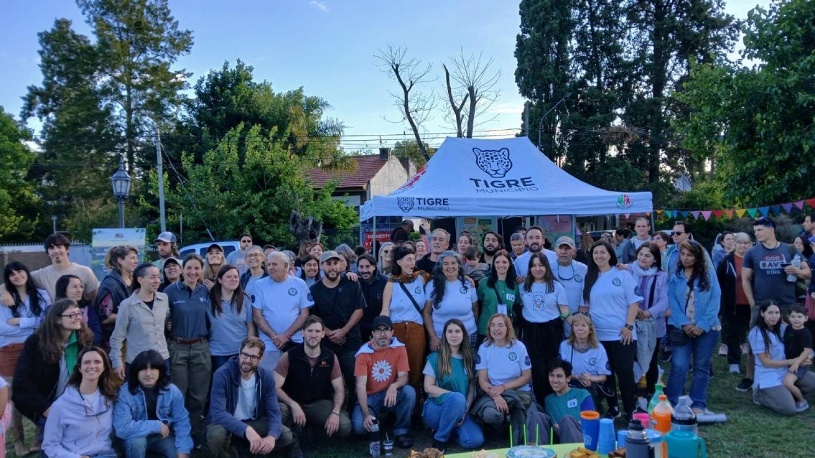 El Talar celebró el cuarto aniversario del Biocorredor Paul Groussac junto a autoridades del Municipio de Tigre