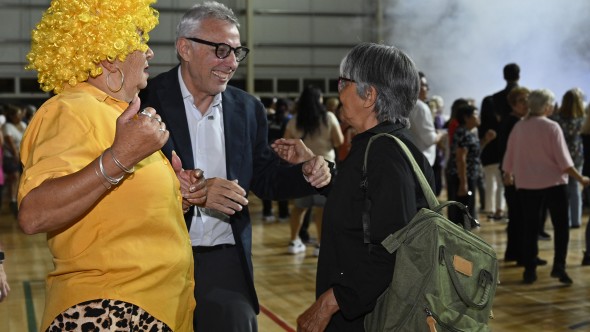 Julio Zamora: "Somos un Municipio que no deja solos a los adultos mayores, los acompañamos, les ofrecemos alternativas deportivas e infraestructura de calidad"