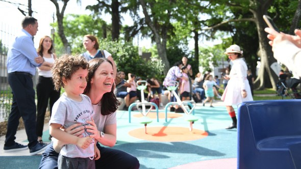 La Plaza de los Trabajadores en Munro ya se encuentra totalmente renovada