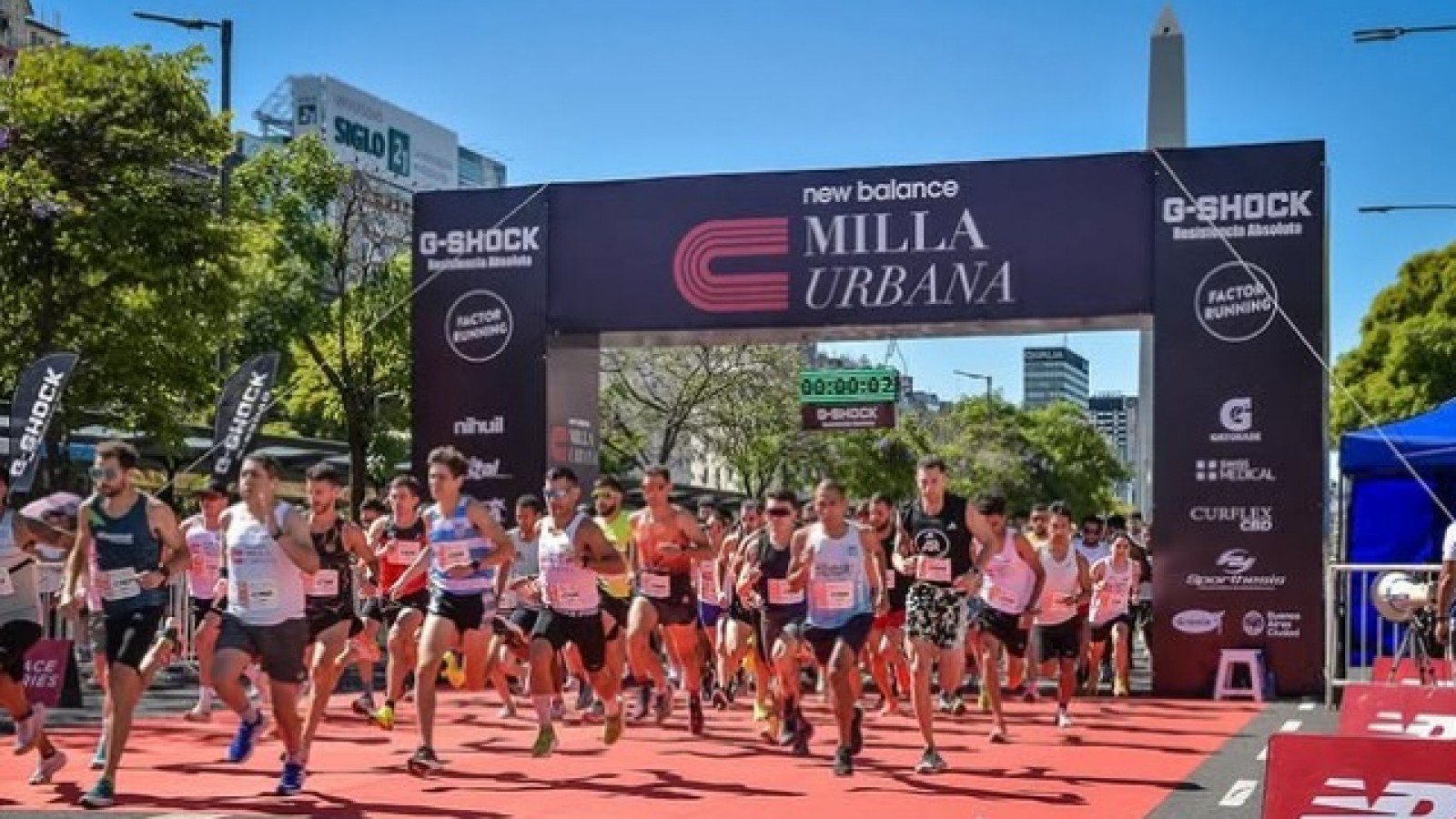 Este sábado, la Milla Urbana: lo que hay que saber sobre los cortes de calles en el microcentro