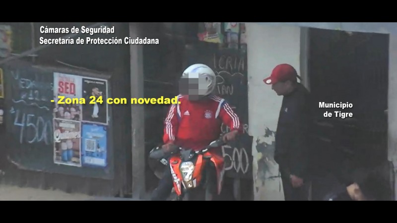 Circulaba con una moto sin patente por Benavídez y fue detenido por el COT