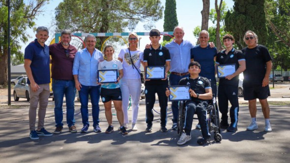 Pergamino reconoció a sus medallistas Parapanamericanos por su destacada actuación en Chile