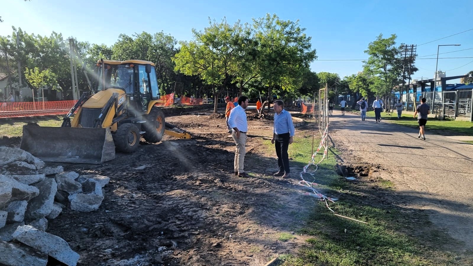 Avanza la renovación integral del Corredor Aeróbico en Muñiz