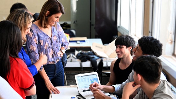 El Municipio de Tigre acompañó la muestra anual "ExpoTécnica 2025" en la Escuela Técnica N°5