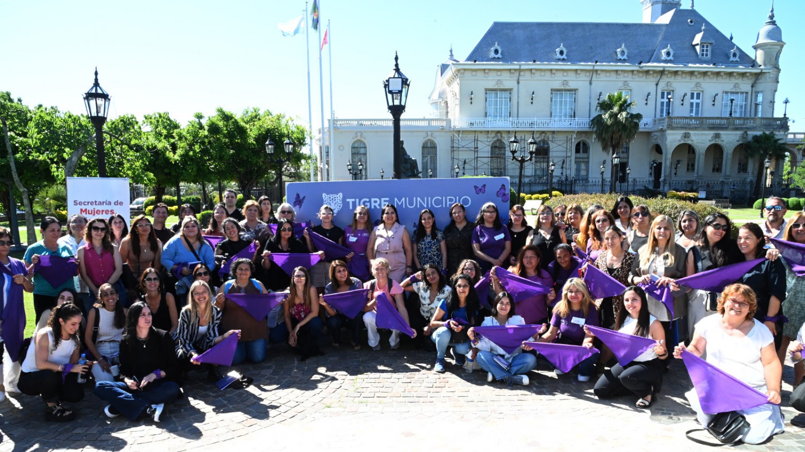 25N: el Municipio de Tigre conmemoró el Día Internacional de la Eliminación de la Violencia contra las Mujeres