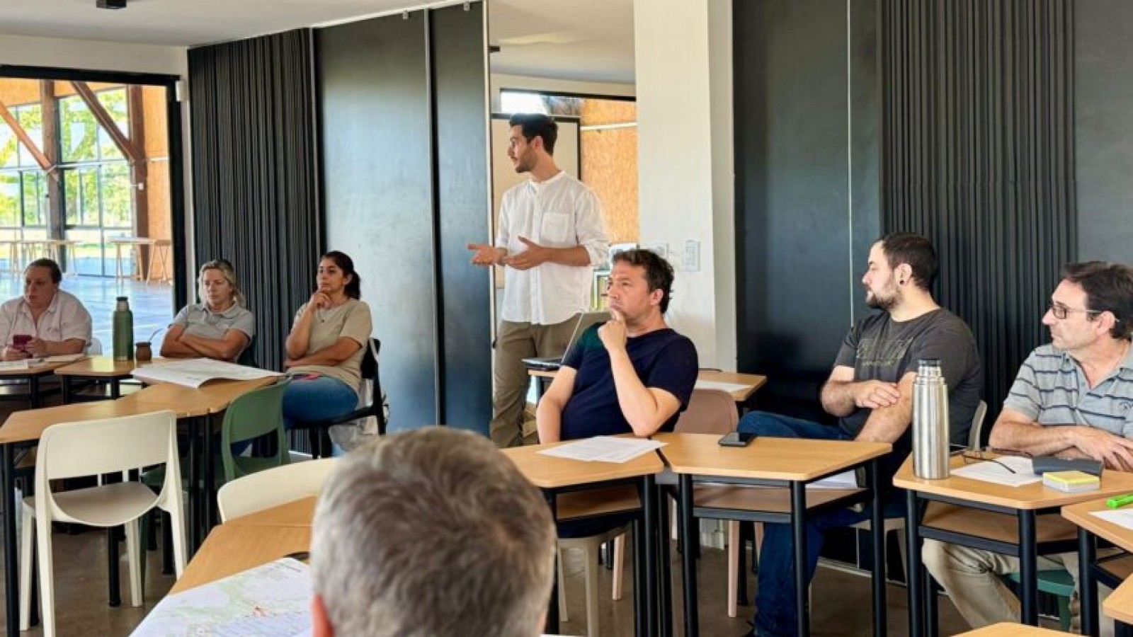 Pergamino avanza en la medición del riesgo de calor extremo con la visita de un investigador internacional