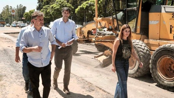 Federico Achával supervisó la renovación de la Ruta 8 y destacó mejoras claves para la circulación en Pilar