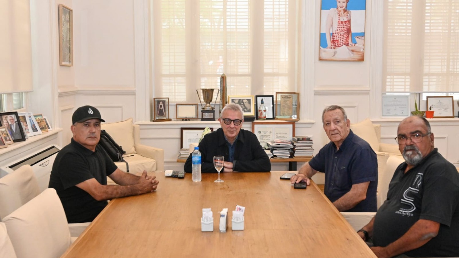 Julio Zamora se reunió con representantes de UOCRA Zona Norte por la suspensión de obras de altura en Tigre