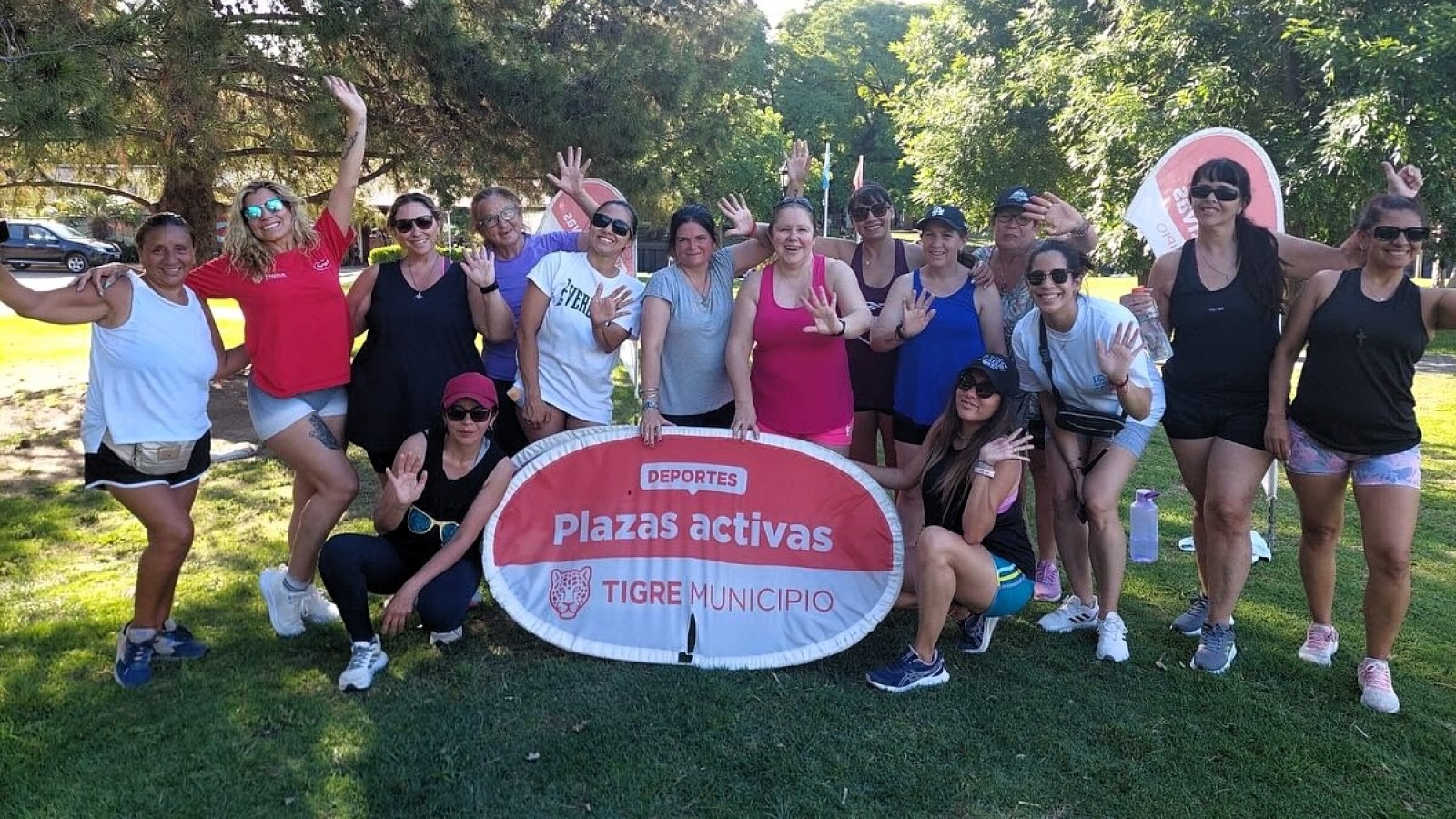 Con el programa "Plazas Activas", el Municipio de Tigre continúa ofreciendo una propuesta deportiva saludable a la comunidad