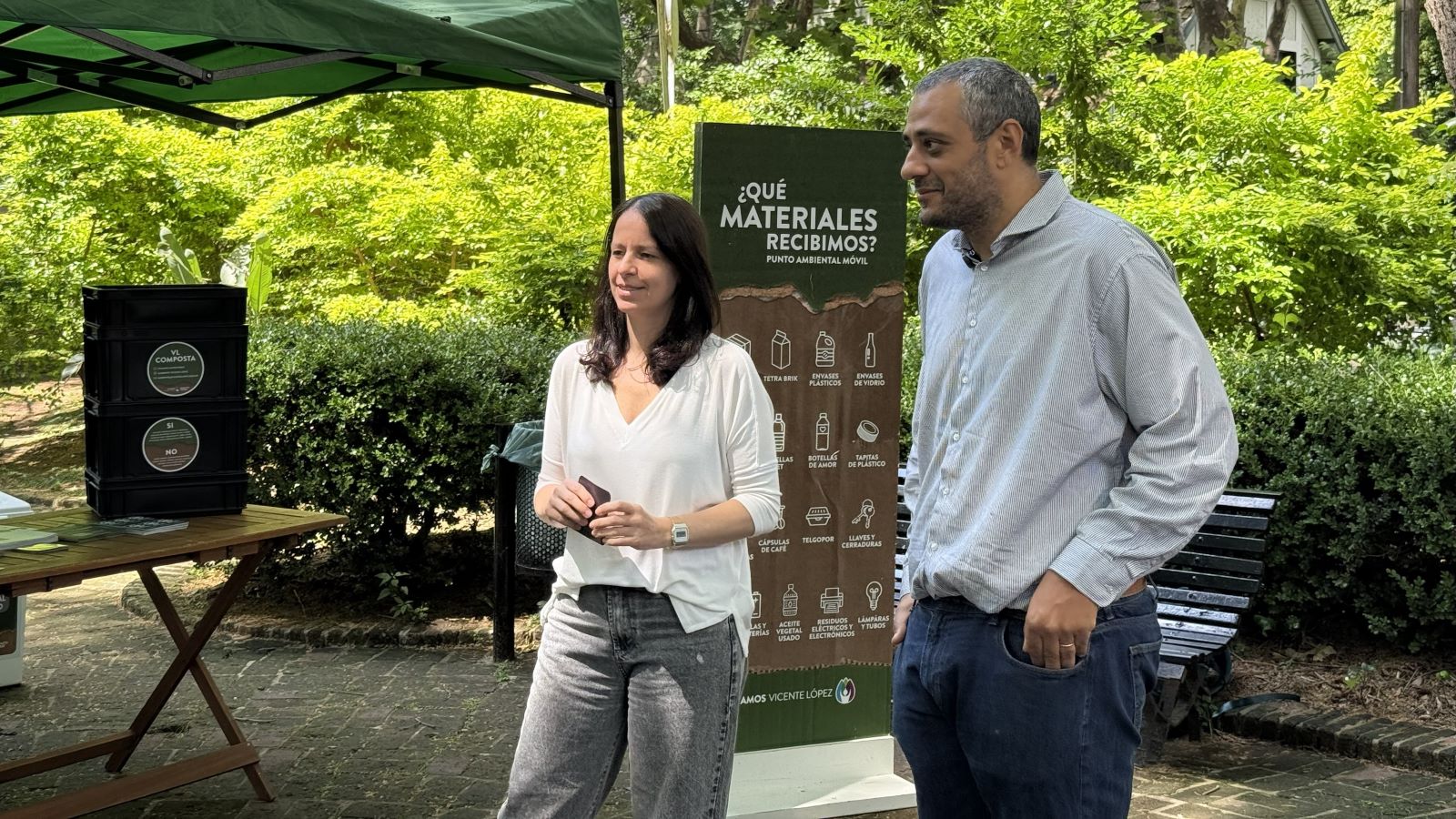 Vicente López superó los 20 millones de kilos de reciclables recuperados con el programa Día Verde